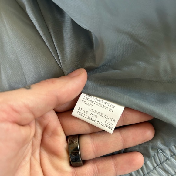 Vintage 80s Sears The Fashion Place Puffer Jacket Cropped - Picture 7 of 7